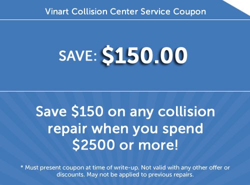 vinart collision specials - deduct assistance 250.00